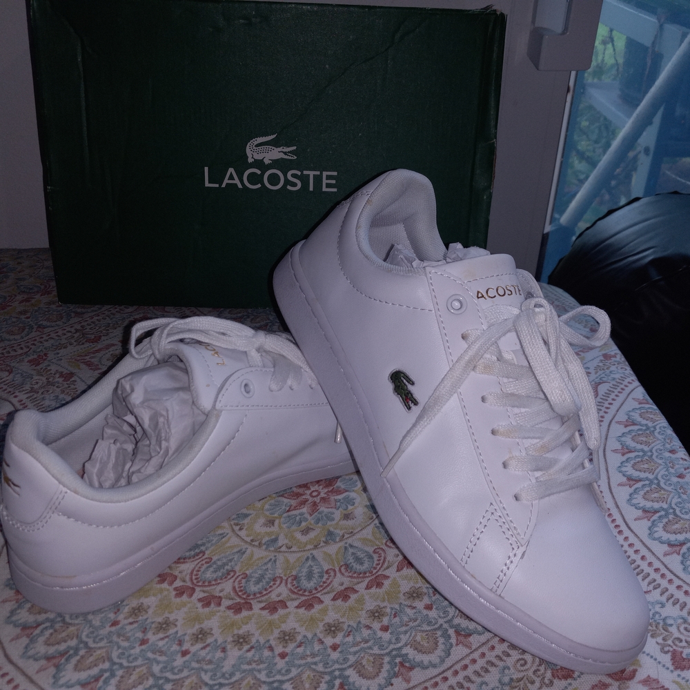 Brand new Lacoste White Sneakers....